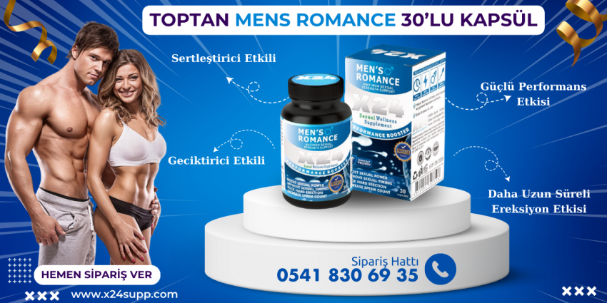 x24Supp Mens Romance 30lu Kapsül Türkiye Resmi Satış Sitesi