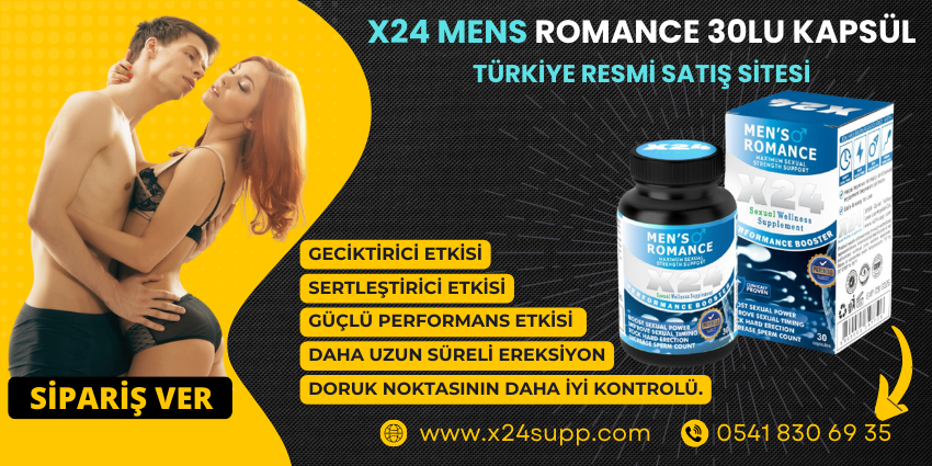 x24Supp Mens Romance 30lu Kapsül Türkiye Resmi Satış Sitesi